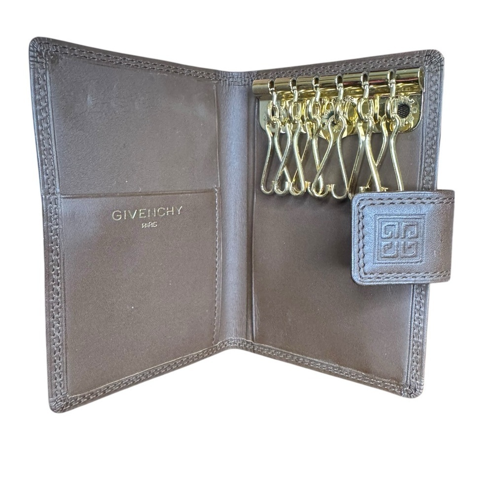 GIVENCHY Brown Key/Card Holder - Picture 3 of 7